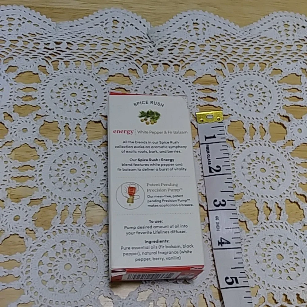 Lifelines Spice Rush Energy Essential Oil Blend
